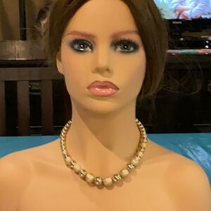 Vintage gold necklace   